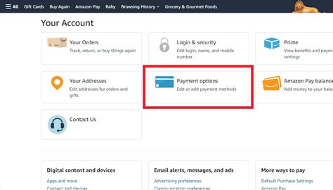amazon my account a to z.